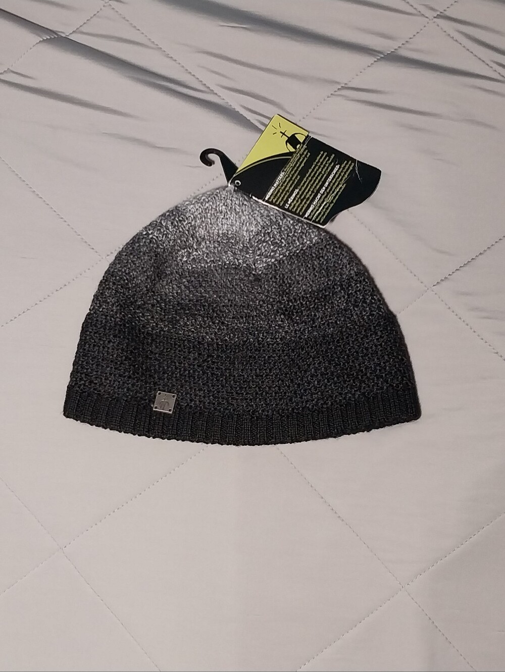 Smartwool Gradient Charcoal Knit Boys Merino Wool Beanie OS - Picture 1 of 3